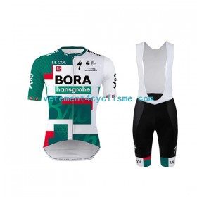 Homme Tenue Cycliste et Cuissard à Bretelles 2022 Bora-Hansgrohe N002